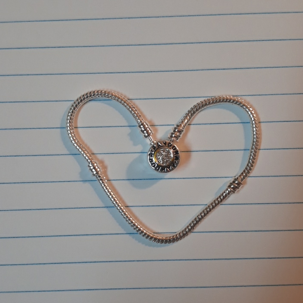 Pandora stamped bracelet for Pandora charms 925